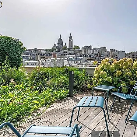 Luxury Home/rooftop - Montmartre 3* Parijs