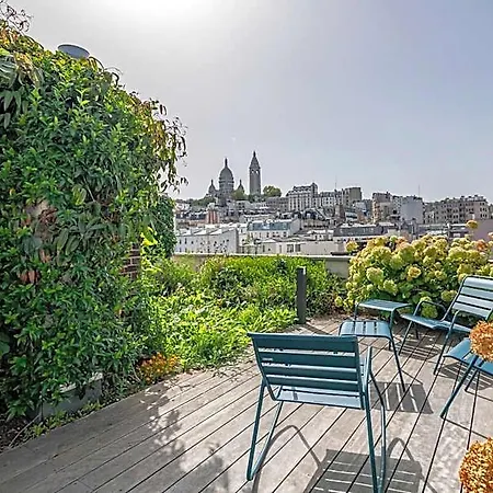 Luxury Home/rooftop - Montmartre Apartman